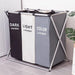 Large Foldable Laundry Sorting Basket – 2 or 3 Compartments, Oxford Fabric