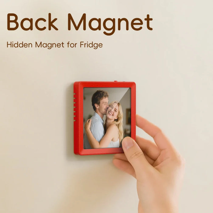 4-inch Digital Photo Frame with Bluetooth Speaker, TF Playback & Voice Recording
