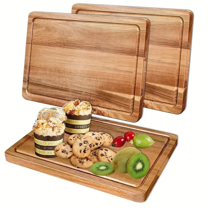 Wooden Cutting Board – Beech or Walnut Chopping Block, Small / Middle / Big