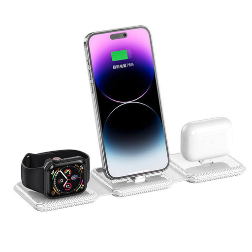 A75 Wireless Charger - 10W 7.5W 5W Fast Charging Dock, Compatible with Qi-Enabled Smart Phones, iPhone 13, 14, 14Pro, 14 Pro Max, iWatch, Airpods - Ideal for Quick and Efficient Phone Charging - Shopsta EU