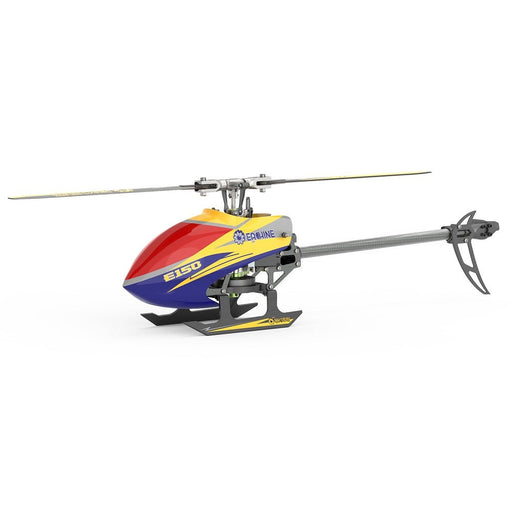 Eachine E150 2.4G 6CH - 6-Axis Gyro 3D6G Dual Brushless Direct Drive Motor Flybarless RC Helicopter - BNF Compatible with FUTABA S-FHSS for Enthusiasts - Shopsta EU