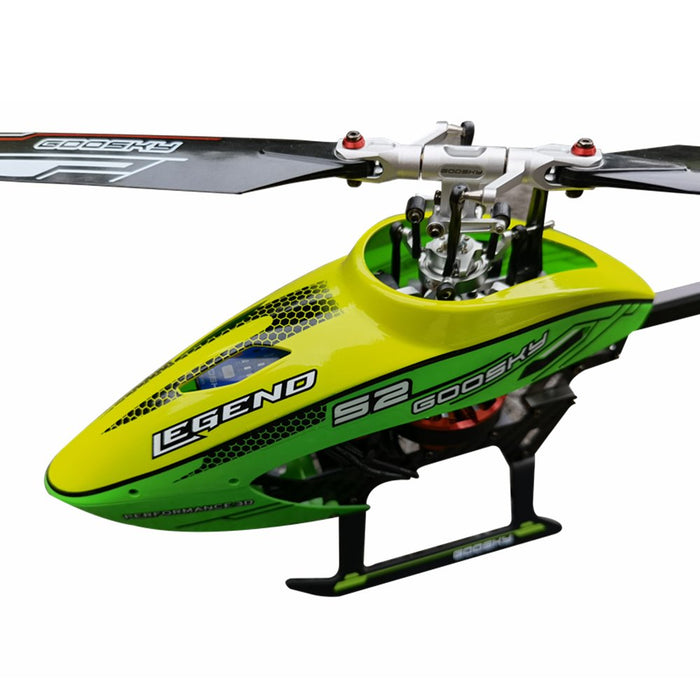 GOOSKY S2 6CH - 3D Aerobatic RC Helicopter with Dual Brushless Direct Drive Motors and GTS Flight Control System - Perfect for thrill-seekers and hobbyists - Shopsta EU