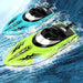 HXJRC HJ811 2.4G 4CH RC Boat - High Speed LED Light Speedboat, Waterproof, 20km/h Electric Racing Vehicles for Lakes and Pools - Perfect Remote Control Toy for Kids and Adults - Shopsta EU