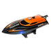 HXJRC HJ812 - 2.4G 4CH High-Speed RC Boat with LED Lights, Waterproof 25km/h Electric Racing Speedboat - Perfect for Lakes, Pools, and Remote Control Toy Enthusiasts - Shopsta EU