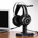 Inphic H100 Headset Stand - Dual USB Ports, Colorful Light Base, Headphone Hanger, Mount Holder - Perfect for Office & Home Decor - Shopsta EU