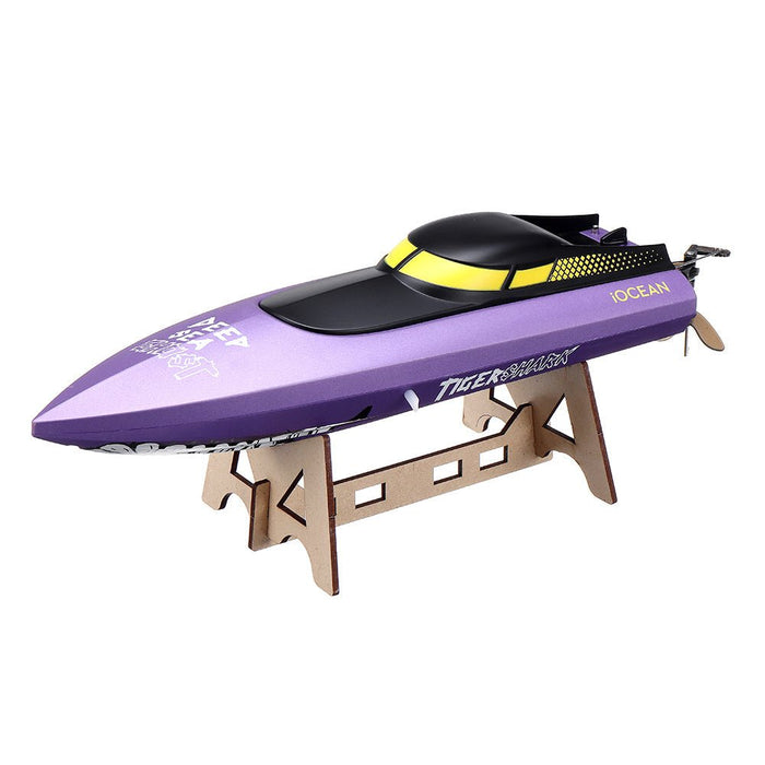 iOCEAN HR-1 - 2.4G High Speed Electric RC Boat, 25km/h Vehicle Model Toy - Perfect for Kids and Remote Control Enthusiasts - Shopsta EU