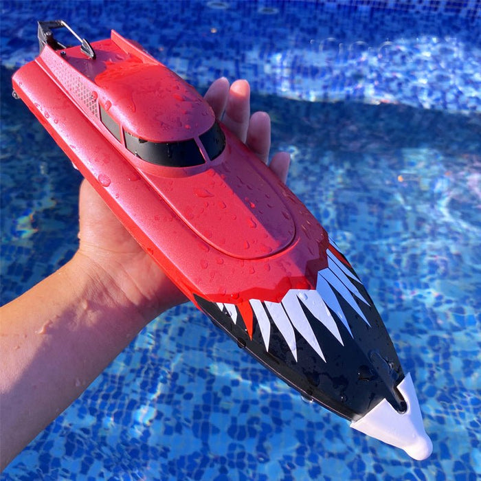 iOCEAN HR-1 - 2.4G High Speed Electric RC Boat, 25km/h Vehicle Model Toy - Perfect for Kids and Remote Control Enthusiasts - Shopsta EU