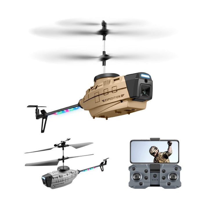 KY202 Black Bee - 4CH 6-Axis 4K Dual Camera RC Helicopter with Air Gesture, Obstacle Avoidance & Intelligent Hover - Perfect for Beginners and Drone Enthusiasts - Shopsta EU