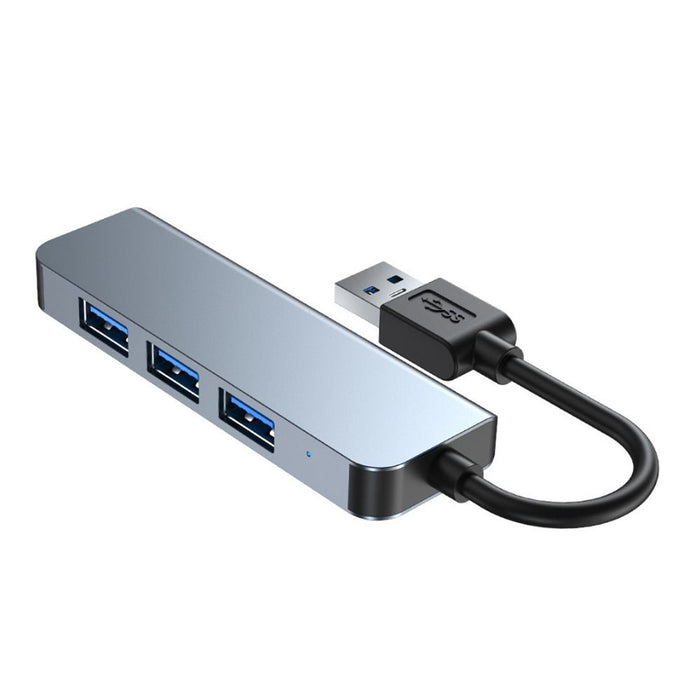 Mechzone BYL-2013U - 4-in-1 USB 3.0 Hub Docking Station & Adapter, USB 2.0 & 3.0 Compatibility - Ideal for PC, Laptop, Matebook, HUAWEI, XIAOMI, MacBook Pro Users - Shopsta EU