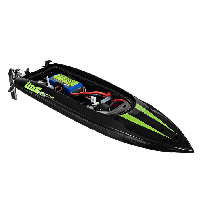 UDIRC UDI908 - 2.4G Brushless Waterproof RC Boat with 40KM/h Speed, Capsize Reset & Water Cooling System - Ideal for All Ages and Racing Enthusiasts - Shopsta EU