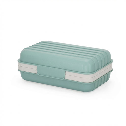 Bathroom Soap Dish with Lid — Plastic Soap Box (1–3 pcs)
