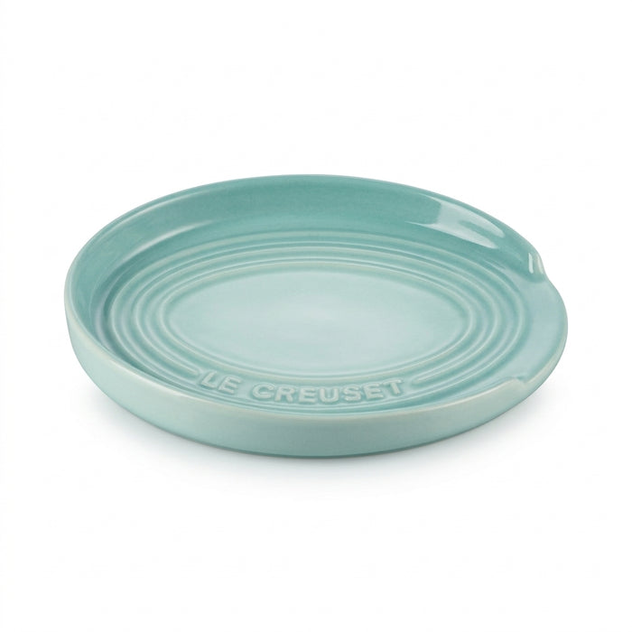 Porcelain Spoon Rest — Large Ceramic Utensil Holder for Hob & Worktop