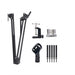 Extendable Scissor-Arm Microphone Boom Stand with Table Clamp & Adapter