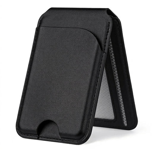 Magnetic Leather MagSafe Wallet with Stand for iPhone 16/15/14/13/12 (Not Mini)