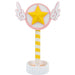 Pink Lace Angel Wings Headphone Stand — Kawaii Gaming Headset Holder