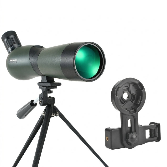 25-75x70 Spotting Scope Monocular with BAK4 Prism, Waterproof for Birdwatching, Shooting & Camping
