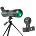 25-75x70 Spotting Scope Monocular with BAK4 Prism, Waterproof for Birdwatching, Shooting & Camping