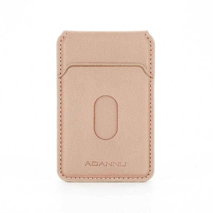 Leather MagSafe Magnetic Card Holder Wallet for iPhone 12–16 (Pro/Max/Plus)