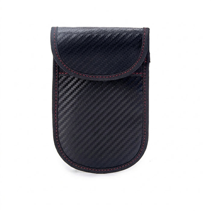 Signal-Blocking Car Key Pouch – RFID Faraday Bag, Two Pockets