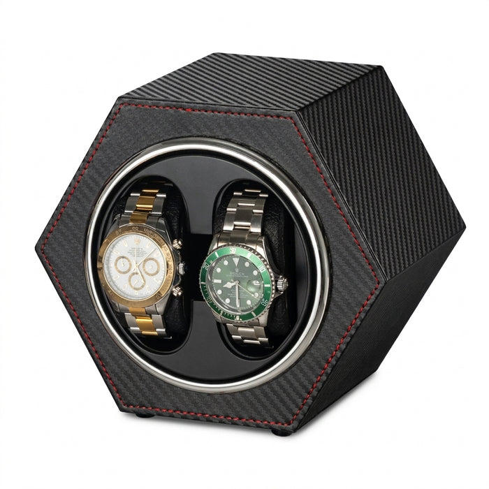 Type-C Mini Single Motor Watch Winder with Adjustable Rotation Modes