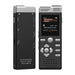 Digital Voice Recorder & MP3 Player — Dual Microphones, Voice‑Activated, Password Protection, Line‑in