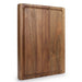 Beech Walnut Wooden Cutting Board - Rectangle Chopping & Butcher Block for Cheese & Meat