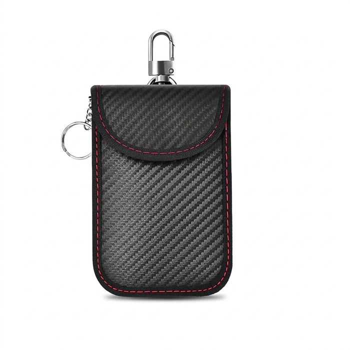 Faraday Key Fob Signal Blocker – Carbon Fibre RFID Protector (Various Sizes)