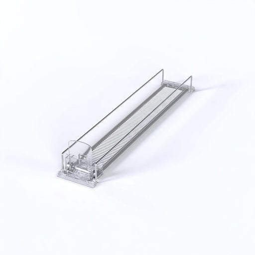 Automatic Soda Can Dispenser — Transparent Slide-Rail Fridge Rack