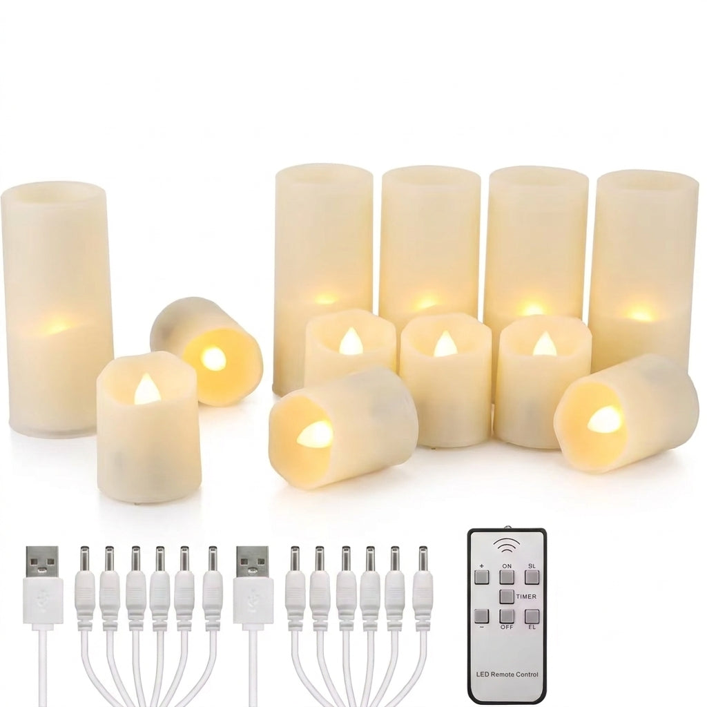 Flamelessa ljus