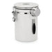 Airtight Stainless Steel Coffee Canister 22oz (1800ml) with Scoop — Black