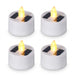 Solar LED Flameless Candle — Waterproof Outdoor Night Light for Parties