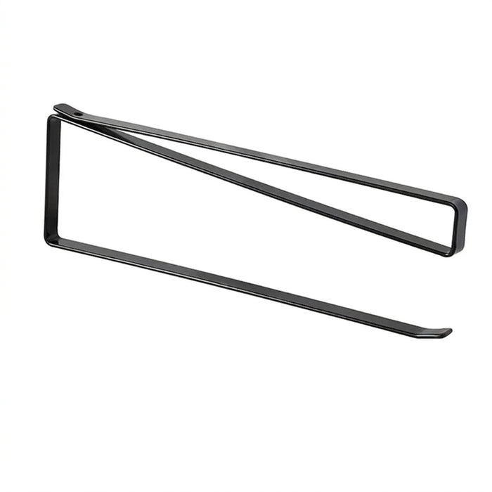 No-drill Cabinet Hanger Paper Towel & Toilet Roll Holder – Iron Wall/Cabinet Storage