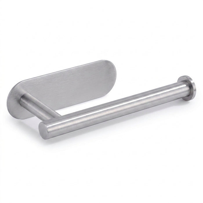 Stainless Steel Paper Towel Holder – Adhesive or Screw-Fix Wall & Cabinet Mount