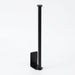 Adhesive Stainless Steel Paper Towel & Toilet Roll Holder — Black or Silver (S/M/L)