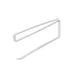 Under-Cabinet Paper Roll Holder – No‑Drill Towel & Cling Film Rack (White/Black)