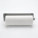 Self‑Adhesive Paper Towel & Toilet Roll Holder — No Drilling, Metal Rack (Black/Grey/White)