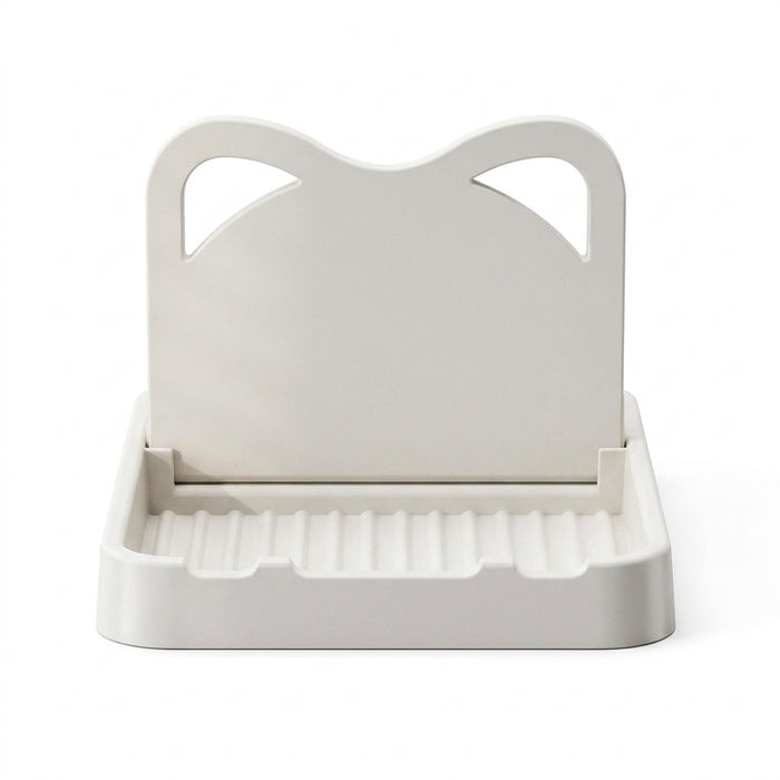 Spoon, Spatula & Lid Rest Rack – Compact Pan Lid Holder for Kitchen