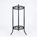 Double-Layer Metal Plant Stand — Multi-Layer Floor Display (1 pack)