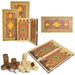 Folding Wooden Board Game — Chess, Checkers & Backgammon (29/39/49 cm)