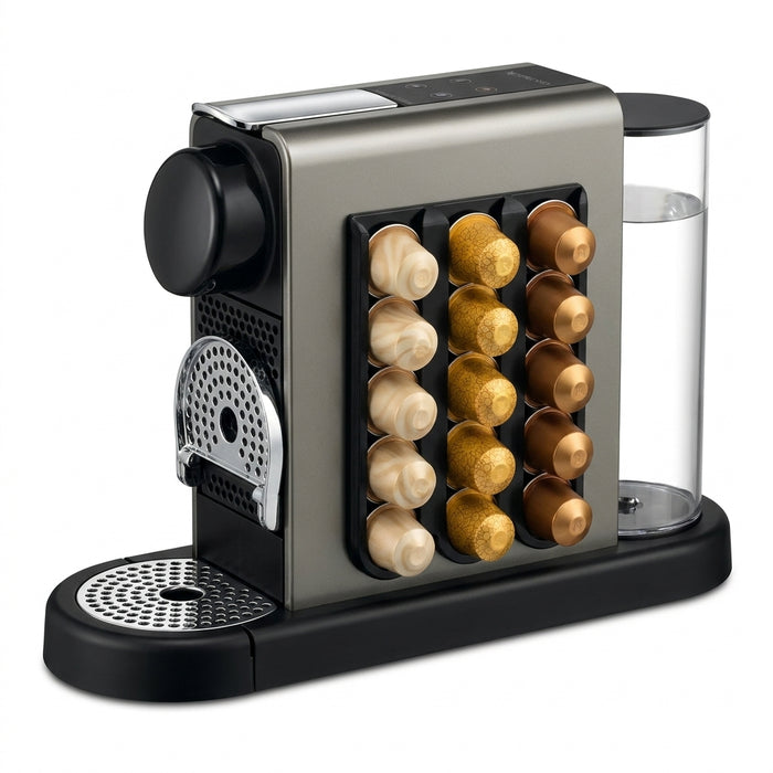 Punch-free Coffee Capsule Wall Rack — Fits Nespresso-compatible Capsules, Space-saving