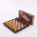 24cm Foldable Magnetic Chess, Checkers & Backgammon Board (QLYX02)