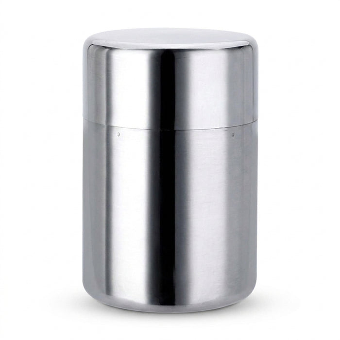 Stainless Steel Tea Canister – 400ml or 550ml with Tight-Fitting Sliding Lid