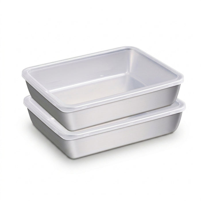 Stainless Steel Food Storage Container Set — Airtight, BPA-Free