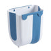 Folding Wall-Mounted Kitchen Bin — Small & Large, Plastic, Grey/Purple/Blue
