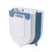 Folding Wall-Mounted Kitchen Bin — Small & Large, Plastic, Grey/Purple/Blue