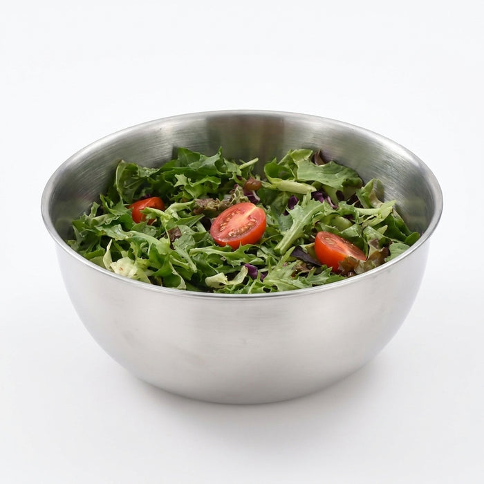 Stainless Steel Cooking Mixing Bowl with Scale — Large Capacity