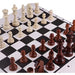 32-Piece Wooden Chess Set with Leather Board — King 110mm (Model 4in)