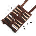 Roll-up Backgammon & Chess Travel Set for Adults and Children