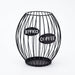 Large Capacity Iron Coffee Pod Holder – Stackable Capsule Storage (Black or Gold)