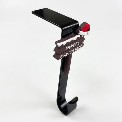 Metal Christmas Stocking Holder for Mantel with Double-Sided Tape